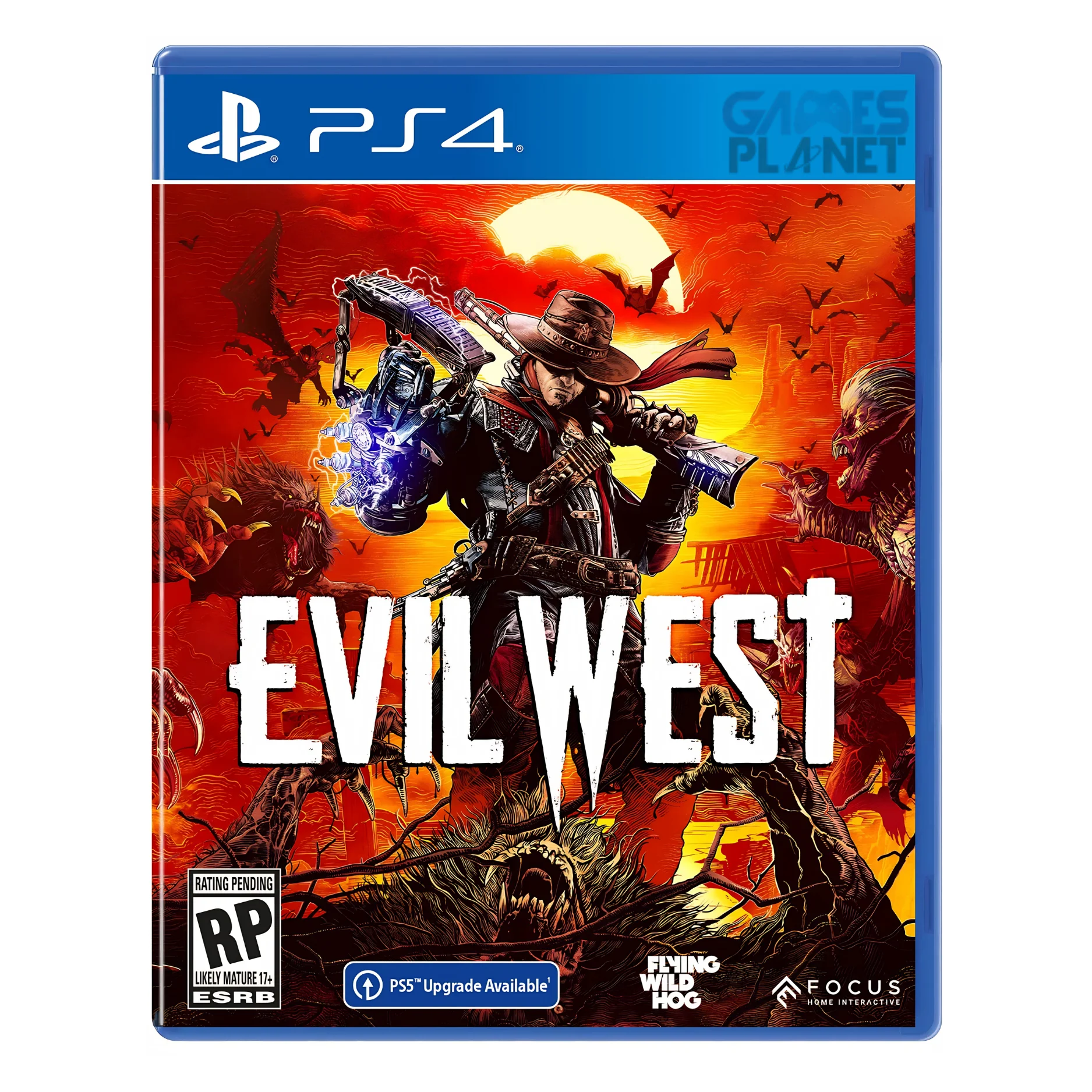 evil west ps4 cinematic cowboy combat against supernatural monsters