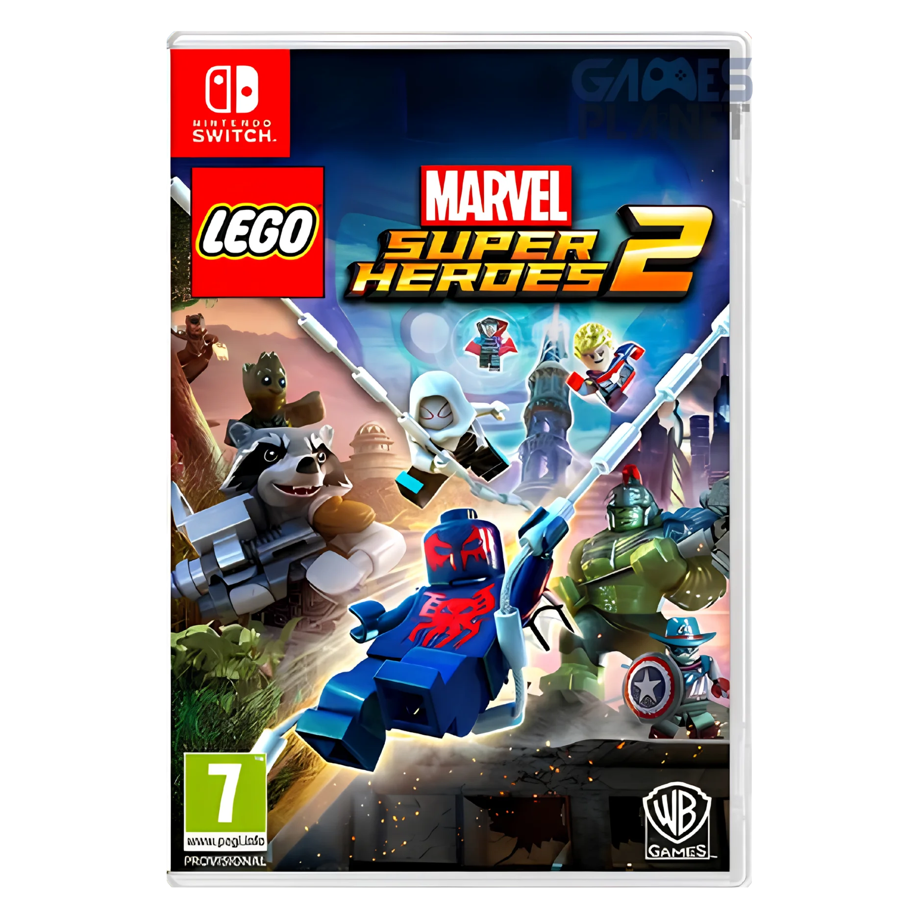 LEGO Marvel Super Heroes 2 Nintendo Switch superhero action gameplay