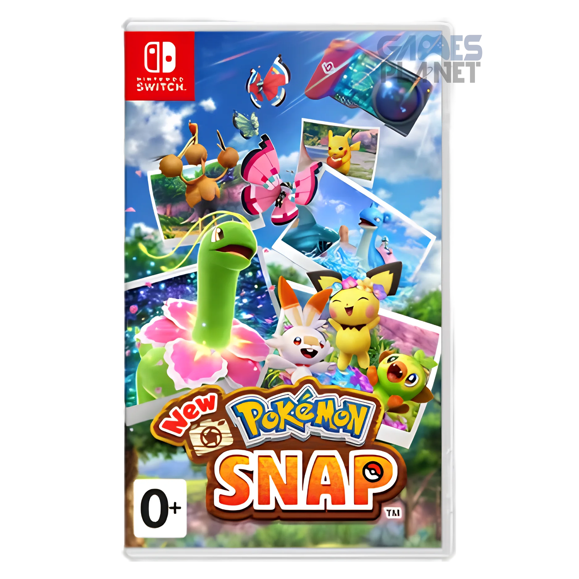 New Pokémon Snap Nintendo Switch gameplay photography in jungle environment