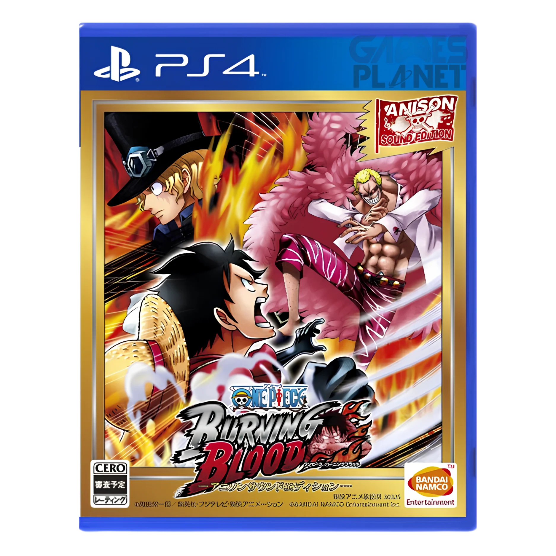 One Piece Burning Blood PS4 anime fighting gameplay scene