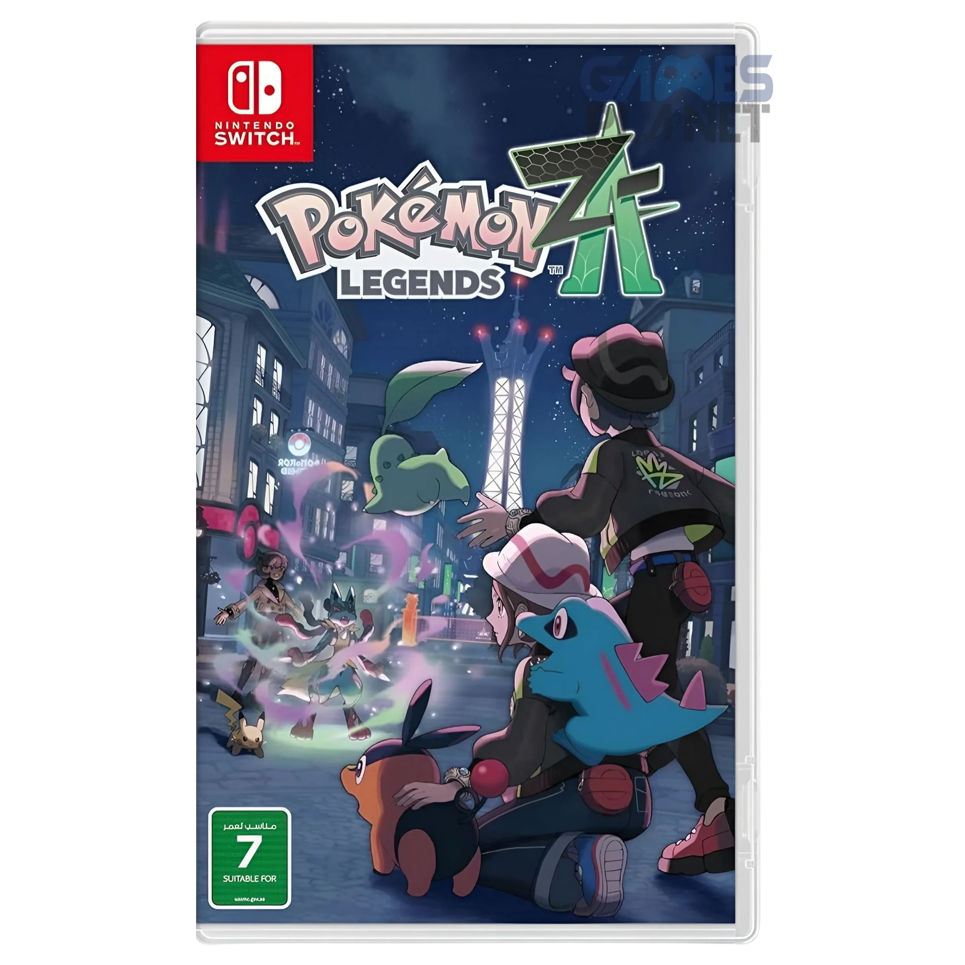 Pokemon Legends Z-A Switch gameplay exploration
