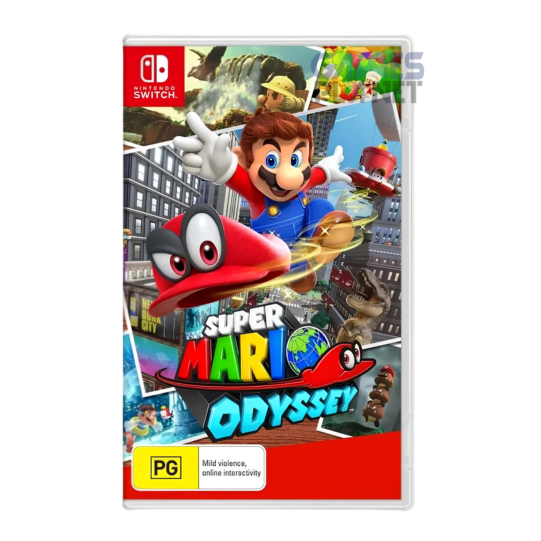 super mario odyssey nintendo switch gameplay featuring mario