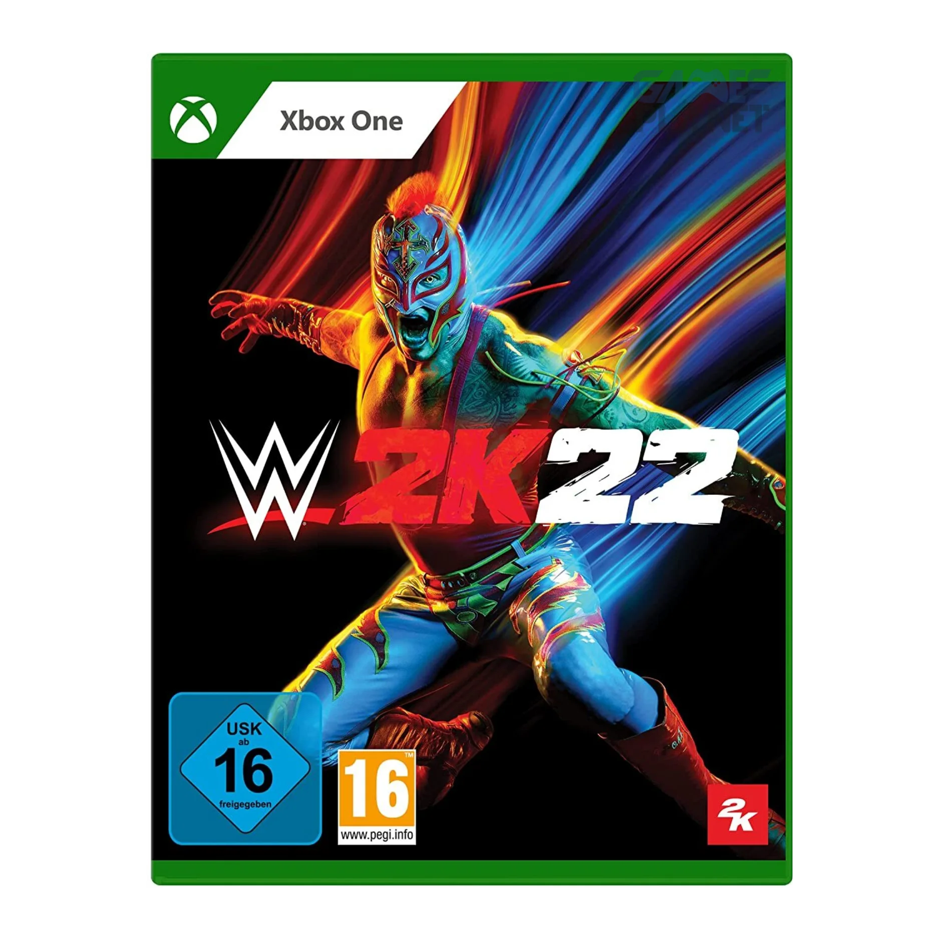 wwe 2k22 xbox one gameplay showing realistic wrestling match