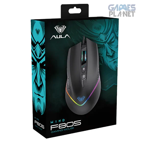 AULA F805 Wired RGB Gaming Mouse