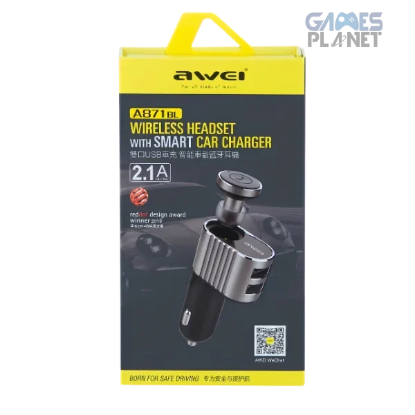 AWEI A871BL Dual USB Fast Car Charger