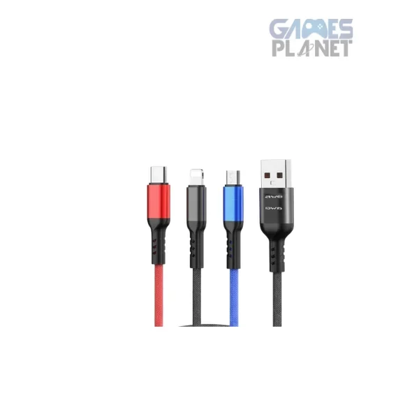 AWEI CL-971 3-in-1 Multi Charging Cable
