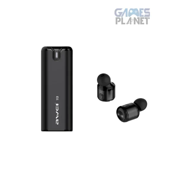 AWEI T8 True Wireless Bluetooth Earbuds with Charging Case