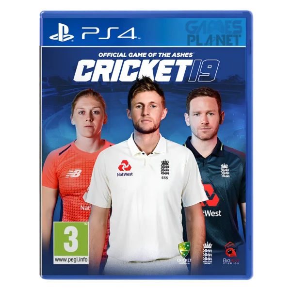 cricket 19 ps4 gameplay showing batsman playing cover drive