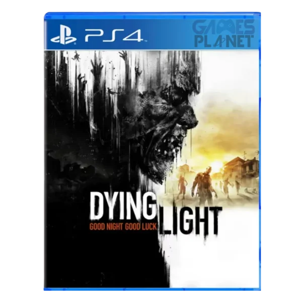 dying light ps4 gameplay showing survivor using parkour skills to run across rooftops in zombie infected city of harran