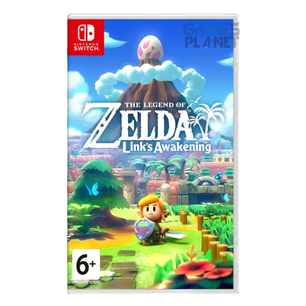 the legend of zelda links awakening switch gameplay showing link exploring koholint island