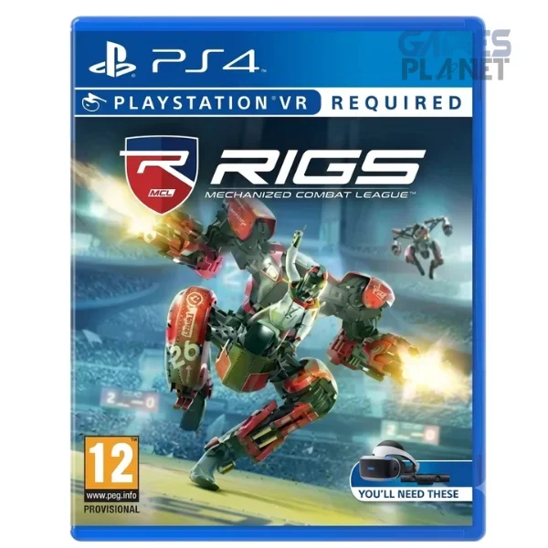 RIGS Mechanized Combat League PS4 Game Cover