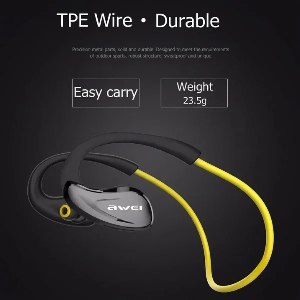 AWEI A887BL Wireless Bluetooth Sports Earphone