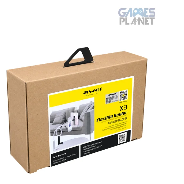 AWEI X3 Flexible Mobile and Tablet Holder