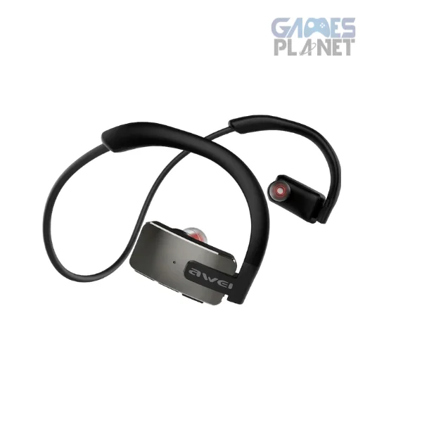 AWEI A883BL Wireless Sports Bluetooth Headset with Ear Hook Design