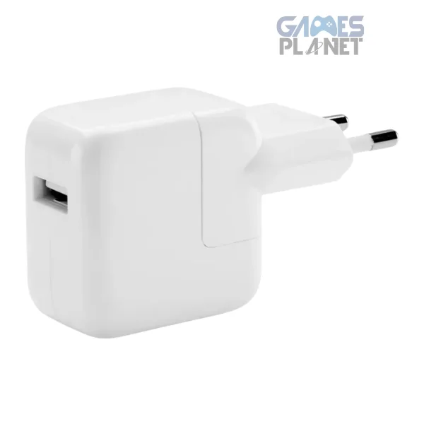 The Apple 12W USB Power Adapter is a compact and reliable charging solution designed to quickly and efficiently power compatible Apple devices. Featuring a durable white finish and a USB-A port, this adapter delivers up to 12 watts of power, making it ideal for charging iPads, iPhones, AirPods, and other USB-powered devices. Its lightweight and portable design makes it perfect for home, office, or travel use, ensuring convenient charging wherever you go.