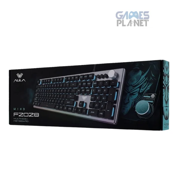 AULA F2028 Wired RGB Gaming Keyboard