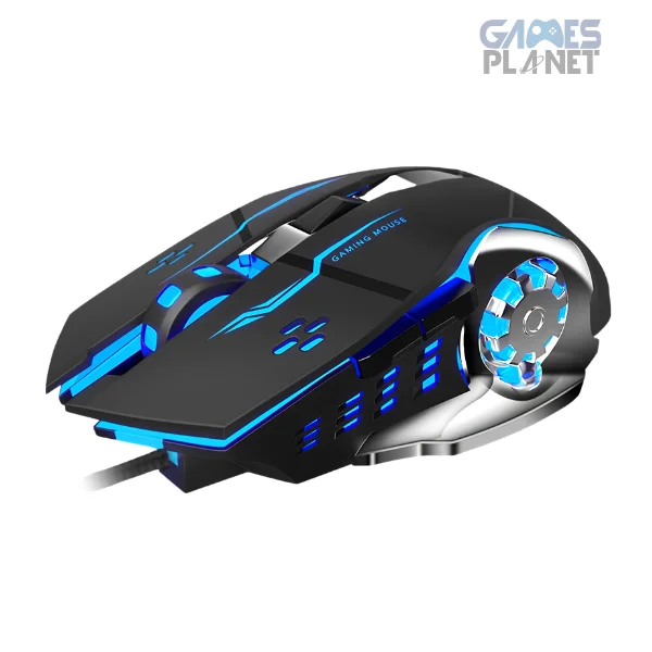 Aula S20 USB wired gaming mouse featuring customizable DPI, LED lighting, ergonomic design, and responsive gaming performance.