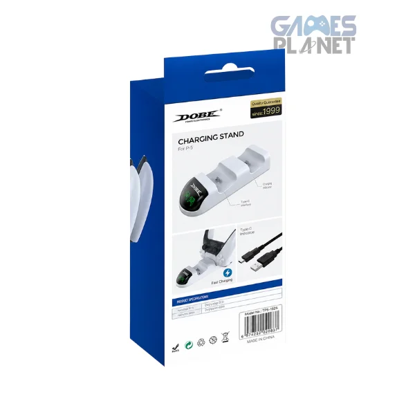 DOBE Dual Charging Dock PS5 for DualSense Wireless Controllers Price in Pakistan