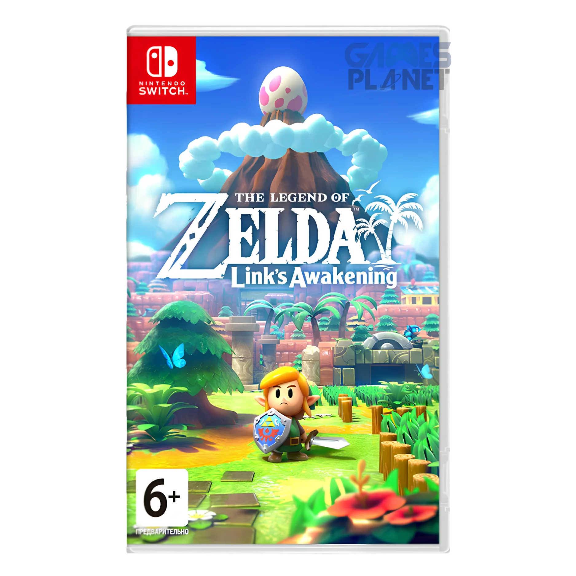 the legend of zelda links awakening switch gameplay showing link exploring koholint island