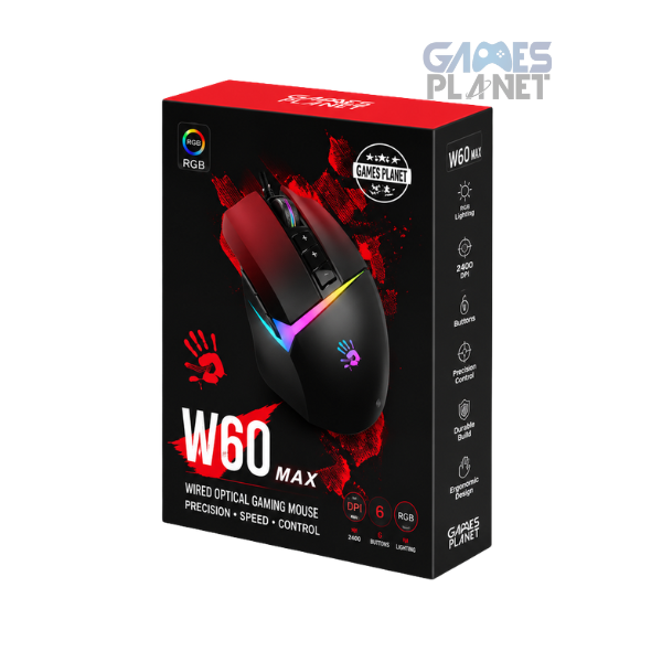 Bloody W60 Max gaming mouse price in Pakistan buy online